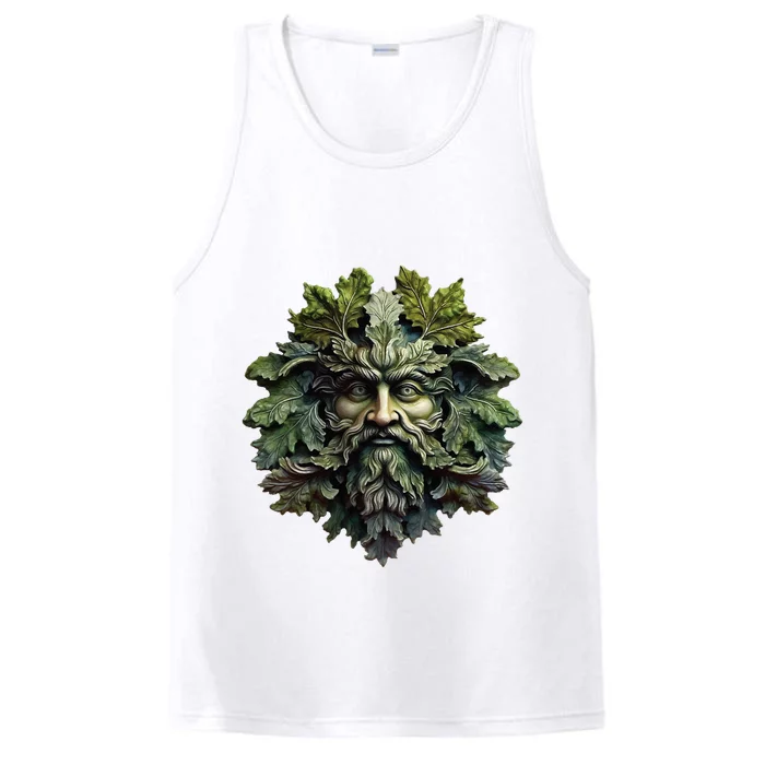 Green Man Botanical Greenman Performance Tank