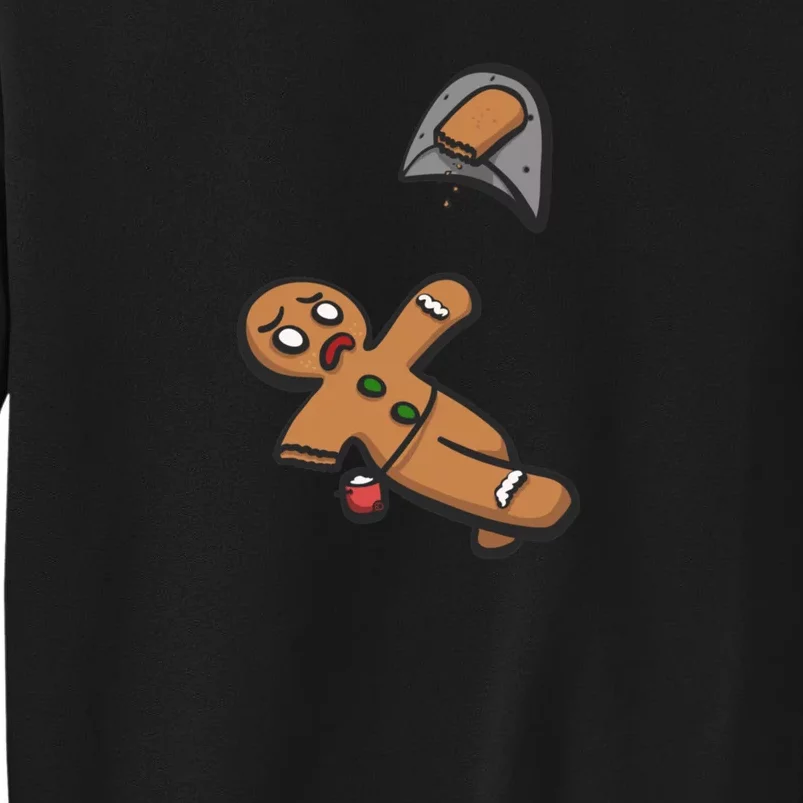 Gingerbread Man Bouldering Tall Sweatshirt