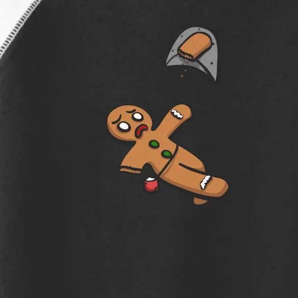 Gingerbread Man Bouldering Toddler Fine Jersey T-Shirt