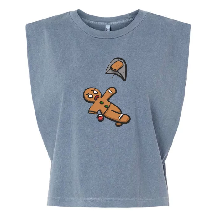 Gingerbread Man Bouldering Garment-Dyed Women's Muscle Tee