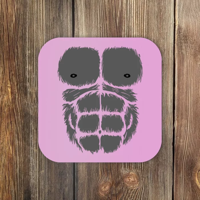 Gorilla Monkey Belly Chest Costume Diy Halloween Coaster