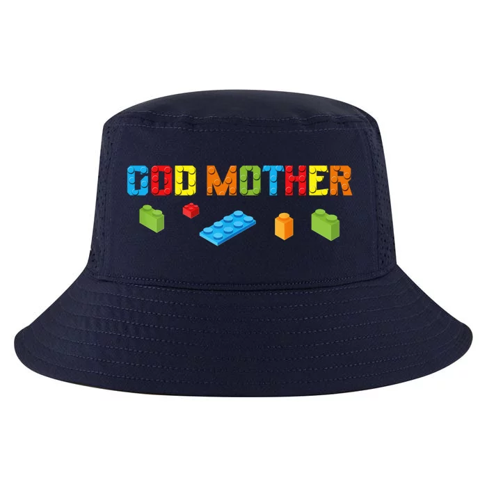 Godmother Master Builder Building Brick Block Family Parents Gift Cool Comfort Performance Bucket Hat