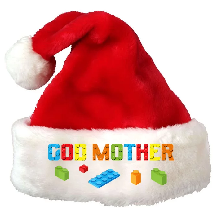 Godmother Master Builder Building Brick Block Family Parents Gift Premium Christmas Santa Hat