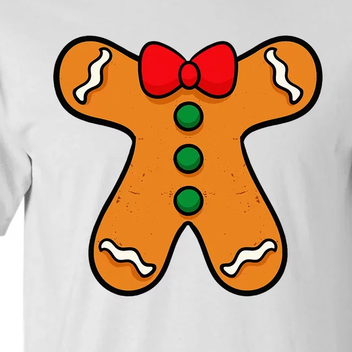 Gingerbread Man Body Costume For Halloween Or Christmas Tall T-Shirt