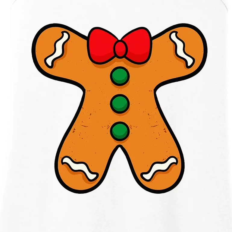 Gingerbread Man Body Costume For Halloween Or Christmas Ladies Essential Tank