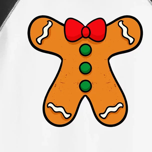 Gingerbread Man Body Costume For Halloween Or Christmas Toddler Fine Jersey T-Shirt