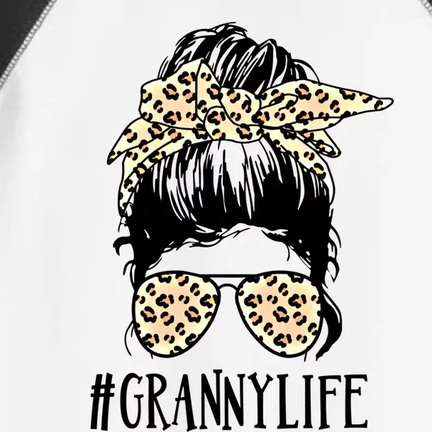 Granny Messy Bun Gift Toddler Fine Jersey T-Shirt