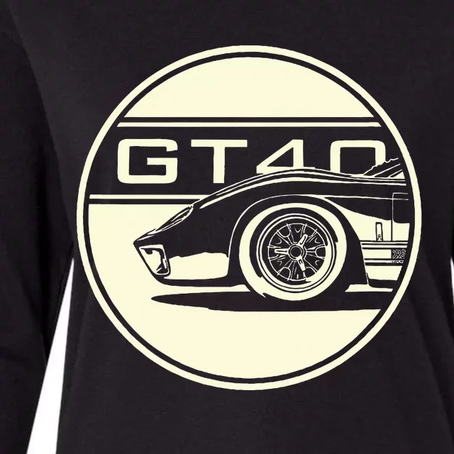 Gt40 Mk1 By Drs Customs Womens Cotton Relaxed Long Sleeve T-Shirt