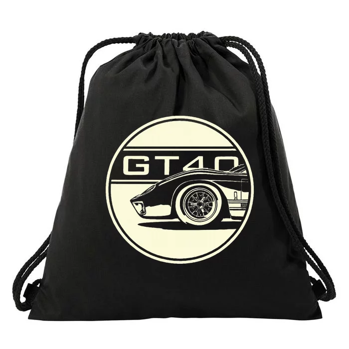 Gt40 Mk1 By Drs Customs Drawstring Bag