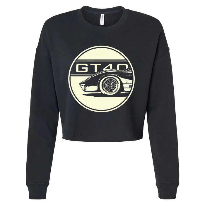 Gt40 Mk1 By Drs Customs Cropped Pullover Crew