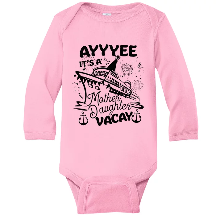 GGT M. Bell Mom Daughter Baby Long Sleeve Bodysuit