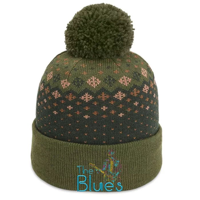 Guitarist Musician Blues Guitar The Baniff Cuffed Pom Beanie