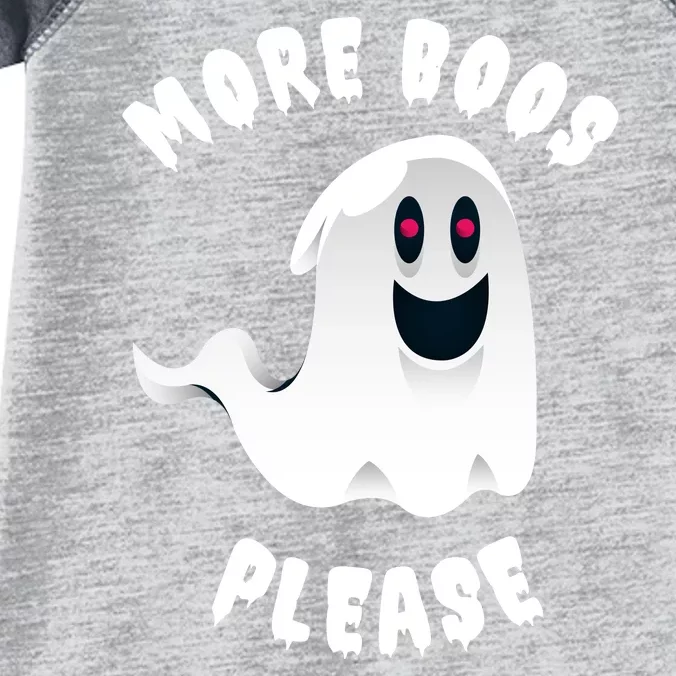 Ghost More Boos Please Halloween Infant Baby Jersey Bodysuit