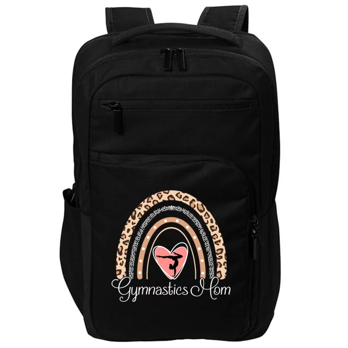 Gymnastics Mom Boho Rainbow Funny Gymnast Cute Gift Impact Tech Backpack