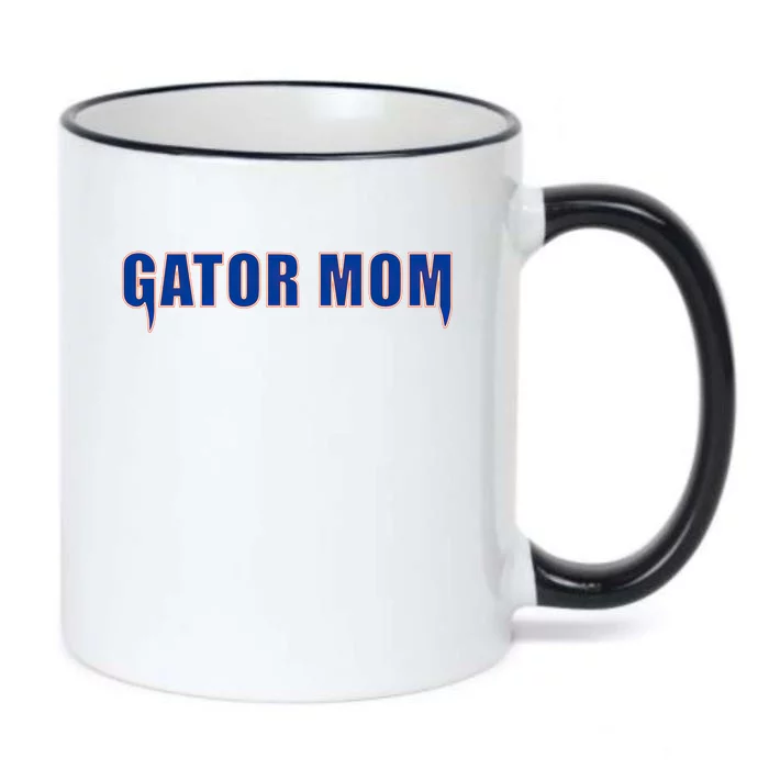 Gator Mom College Football Gift Black Color Changing Mug