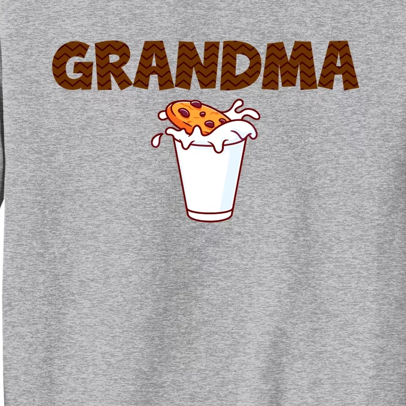 Grandma Milk Cookies Theme 1st Birthday Party Matching Tall Sweatshirt