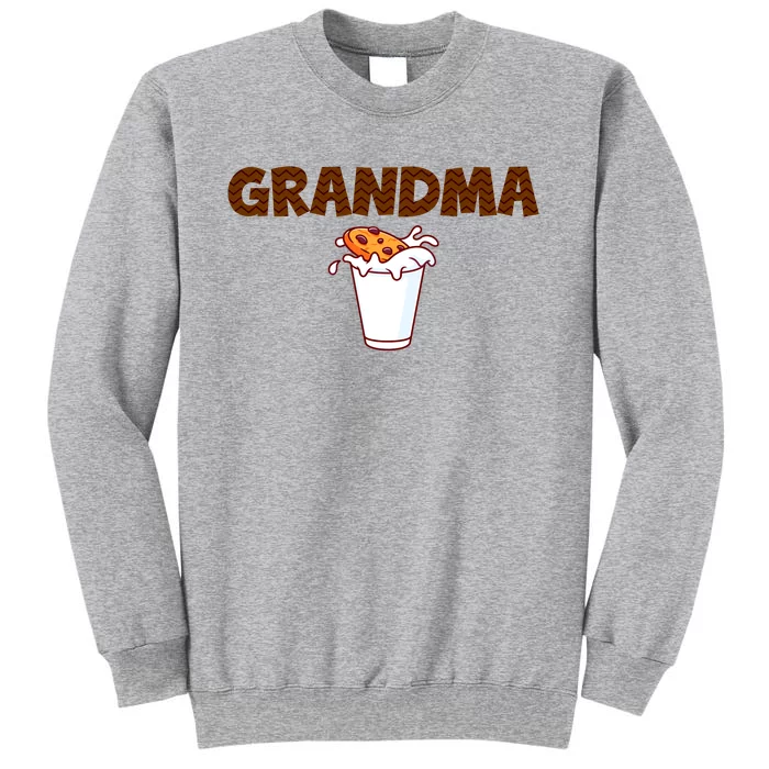 Grandma Milk Cookies Theme 1st Birthday Party Matching Tall Sweatshirt