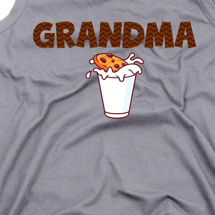 Grandma Milk Cookies Theme 1st Birthday Party Matching Tank Top