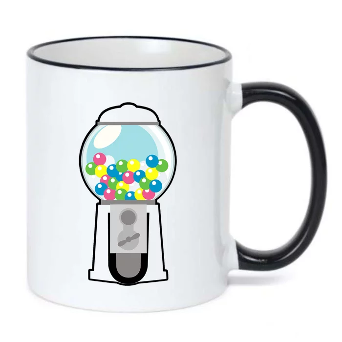 Gumball Machine Costume Halloween Kids Dress Up Black Color Changing Mug