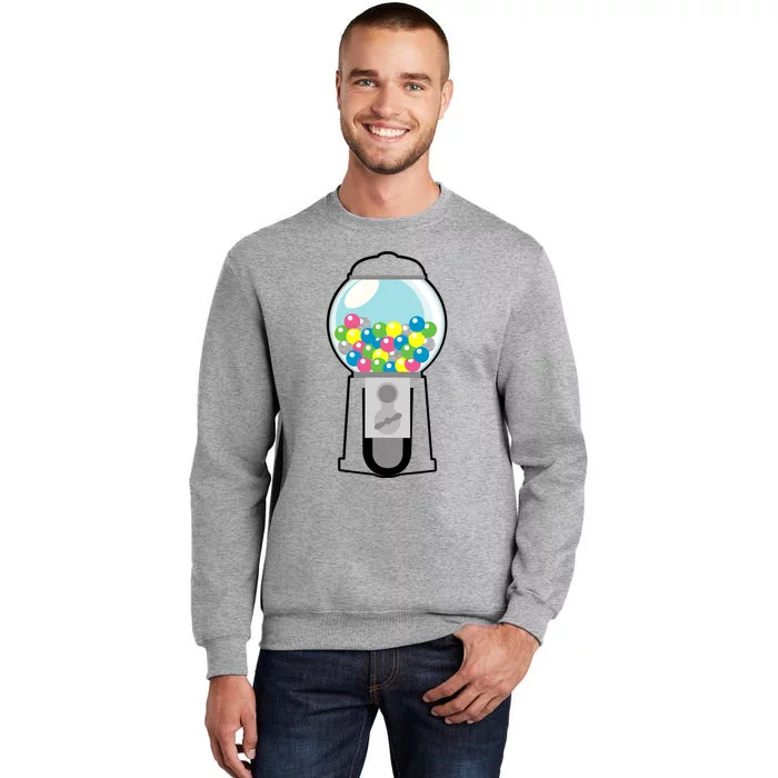 Gumball Machine Costume Halloween Kids Dress Up Tall Sweatshirt