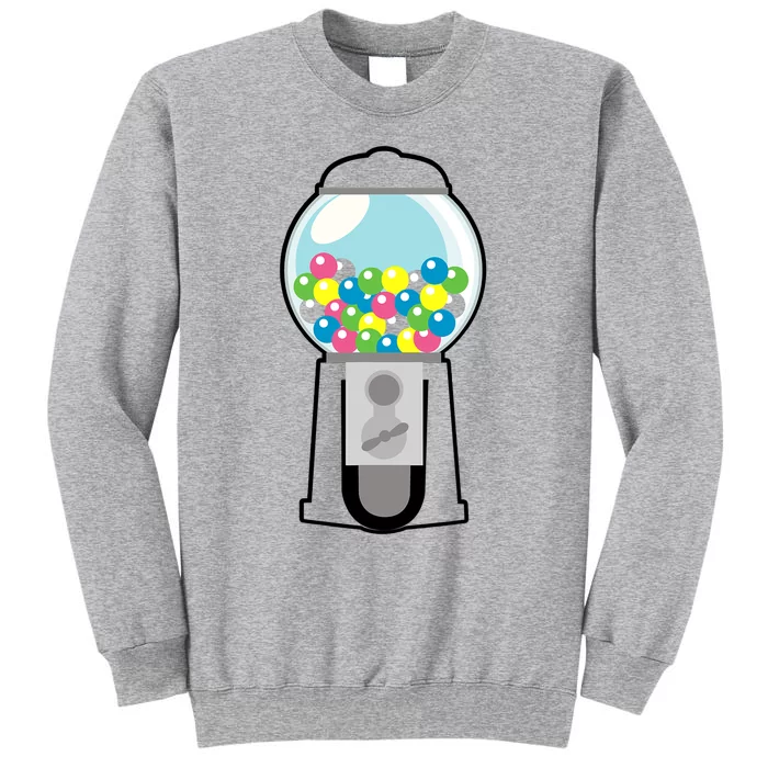 Gumball Machine Costume Halloween Kids Dress Up Tall Sweatshirt