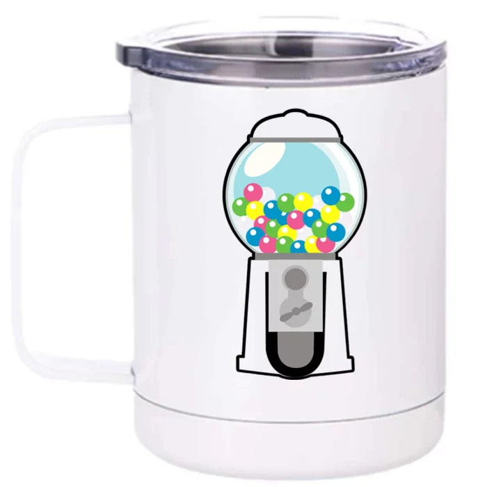 Gumball Machine Costume Halloween Kids Dress Up Front & Back 12oz Stainless Steel Tumbler Cup