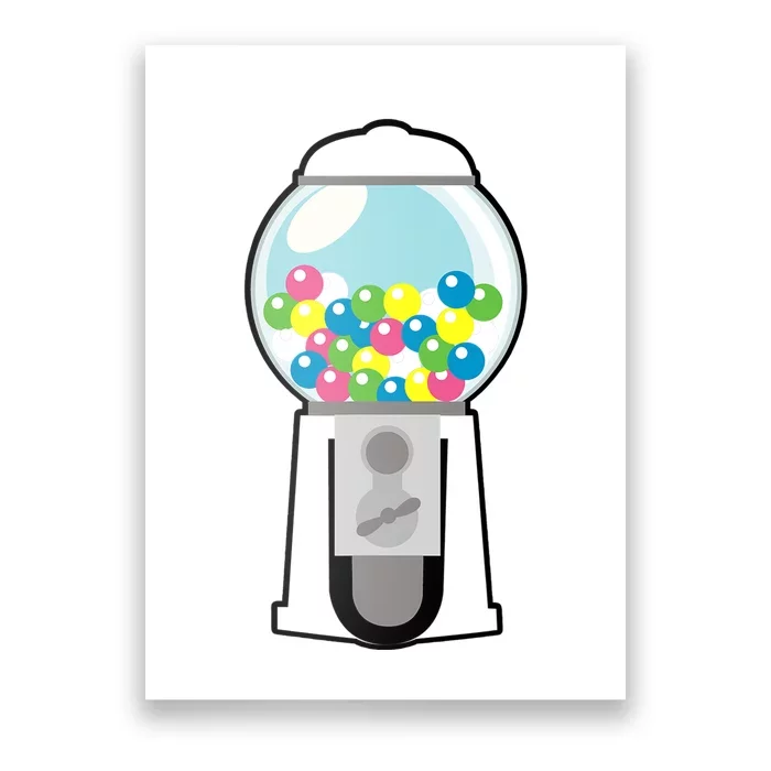 Gumball Machine Costume Halloween Kids Dress Up Poster