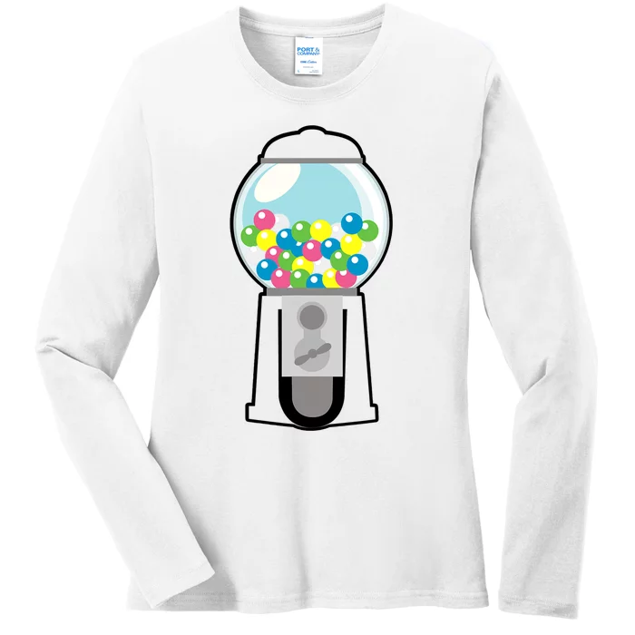 Gumball Machine Costume Halloween Kids Dress Up Ladies Long Sleeve Shirt