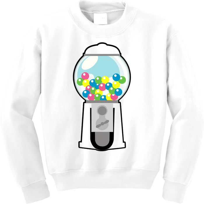 Gumball Machine Costume Halloween Kids Dress Up Kids Sweatshirt