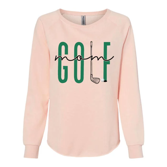 Golf Mom Crewneck Mothers Day Master Golf Women Girl Womens California Wash Sweatshirt