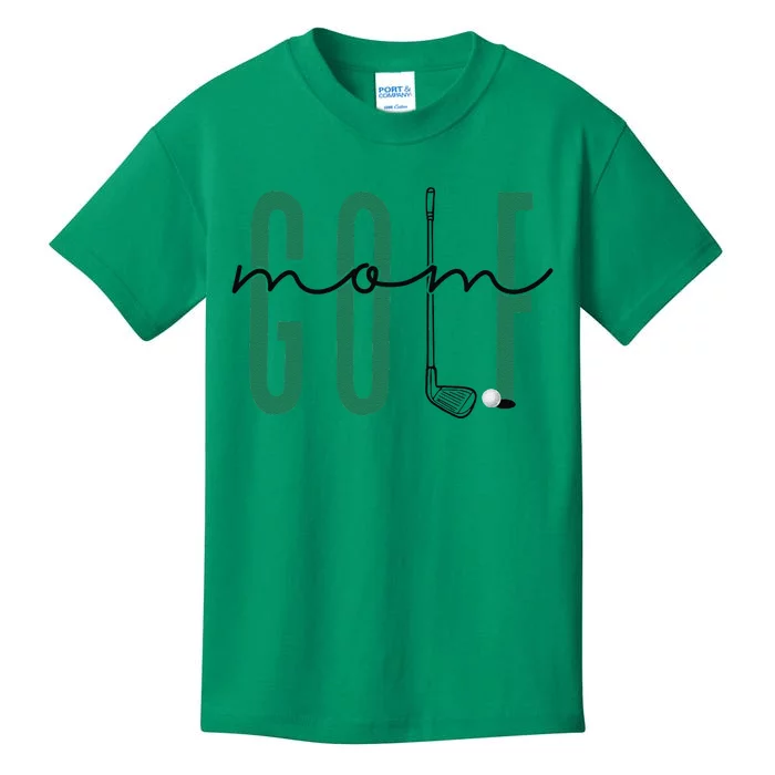 Golf Mom Crewneck Mothers Day Master Golf Women Girl Kids T-Shirt