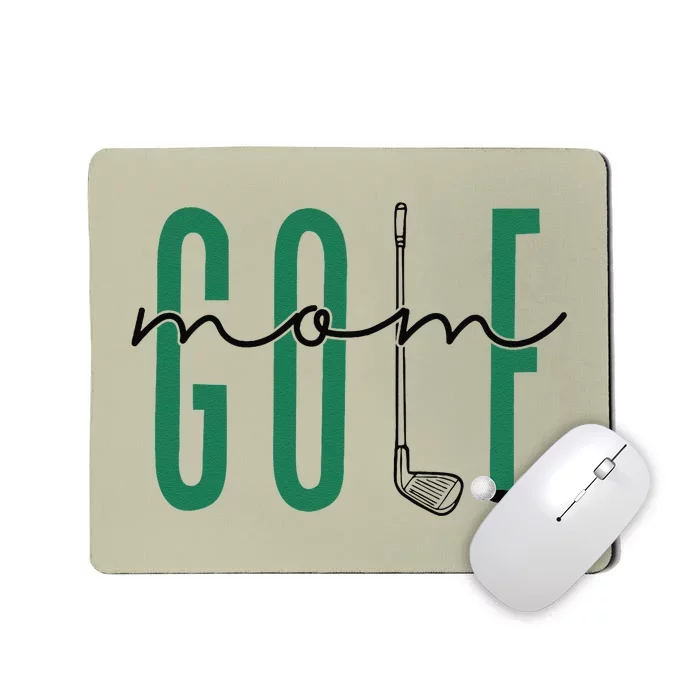 Golf Mom Crewneck Mothers Day Master Golf Women Girl Mousepad