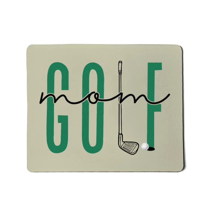 Golf Mom Crewneck Mothers Day Master Golf Women Girl Mousepad