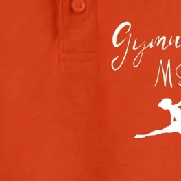 Gymnastics Mom Cute Gymnast Cute Gift Dry Zone Grid Performance Polo