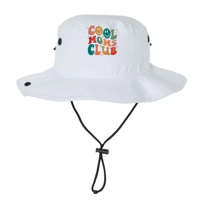 Groovy Mama Cool Moms Club Funny Women Cool Mom (On Back) Legacy Cool Fit Booney Bucket Hat