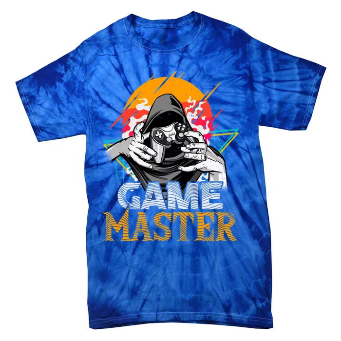 Game Master Cool Video Gaming Pc Gamer Illustration Gift Tie-Dye T-Shirt