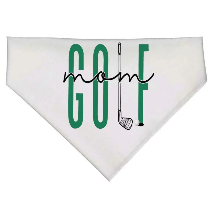 Golf Mom Crewneck Mothers Day Master Golf Girl USA-Made Doggie Bandana