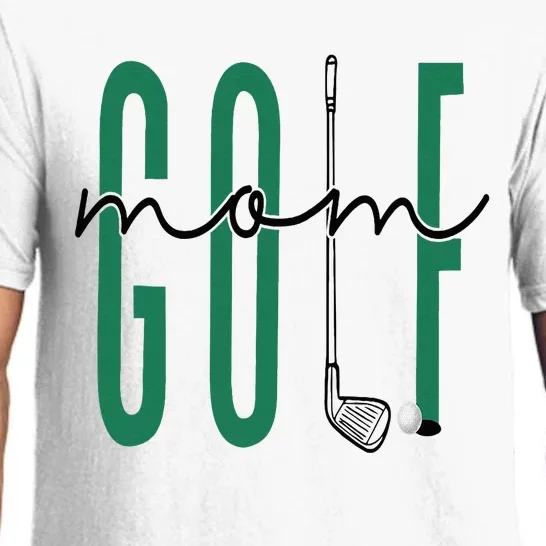 Golf Mom Crewneck Mothers Day Master Golf Girl Pajama Set