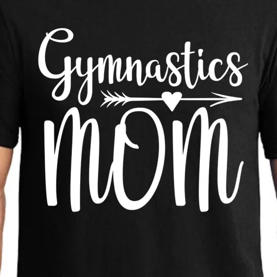 Gymnastics Mom Cute Gymnast Parent Funny Gift Pajama Set