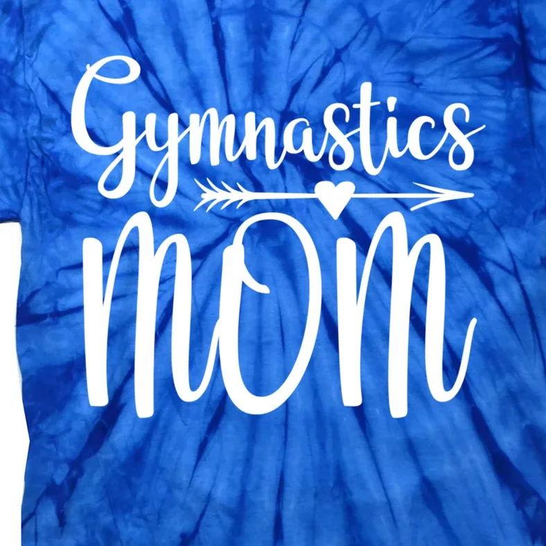 Gymnastics Mom Cute Gymnast Parent Funny Gift Tie-Dye T-Shirt