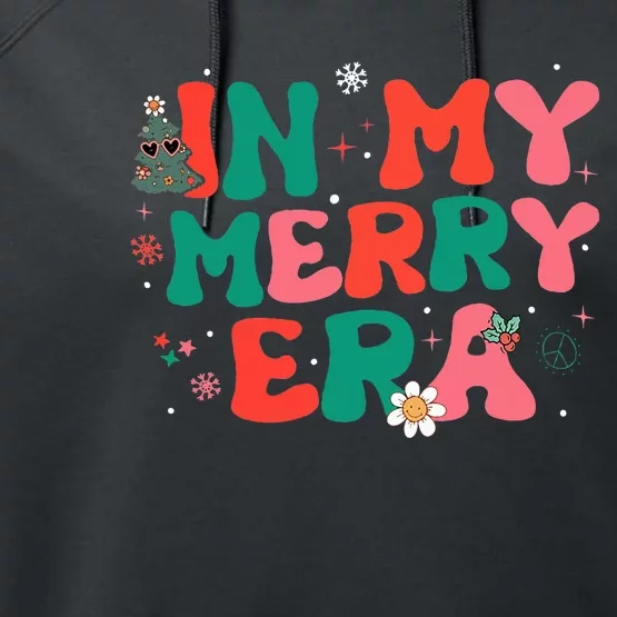 groovy merry christmas Xmas Holiday Christmas santa Performance Fleece Hoodie