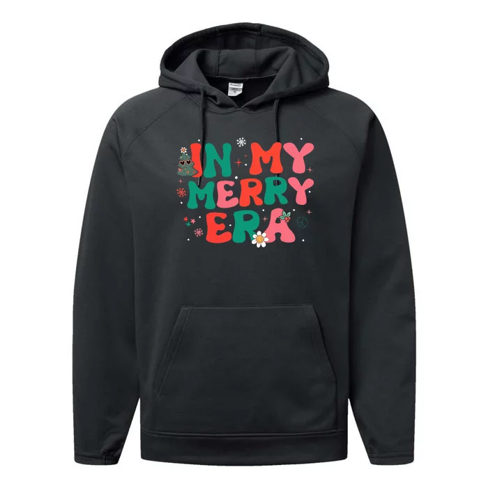 groovy merry christmas Xmas Holiday Christmas santa Performance Fleece Hoodie