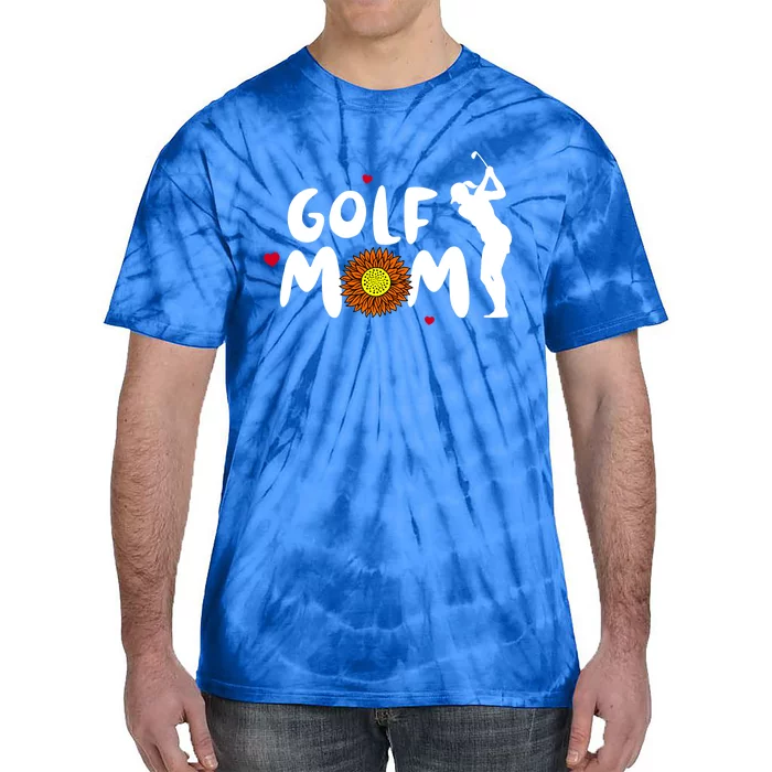 Golf Mom Cute Golf Funny Gift Tie-Dye T-Shirt