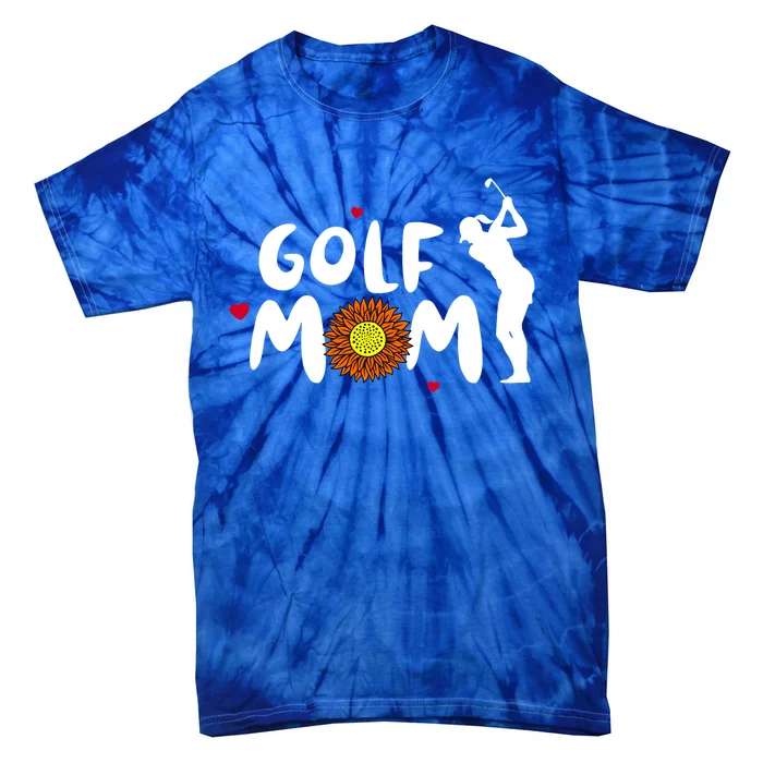 Golf Mom Cute Golf Funny Gift Tie-Dye T-Shirt