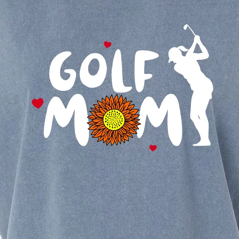 Golf Mom Cute Golf Funny Gift Garment-Dyed Women's Muscle Tee