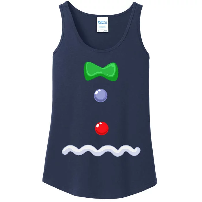 Gingerbread Man Christmas Costume Ladies Essential Tank