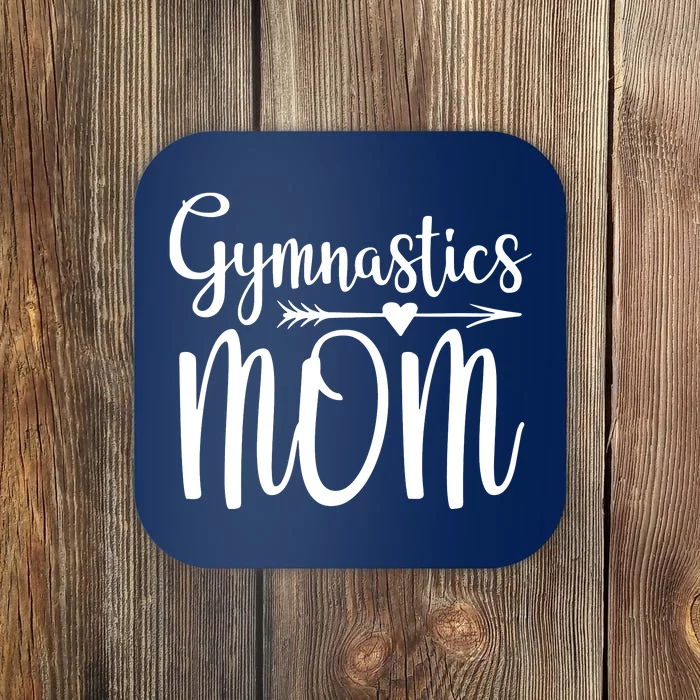 Gymnastics Mom Cute Gymnast Parent Coaster