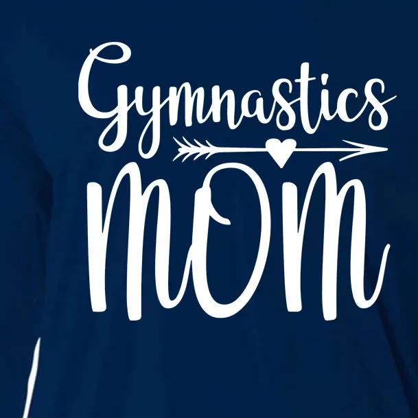 Gymnastics Mom Cute Gymnast Parent Cooling Performance Long Sleeve Crew