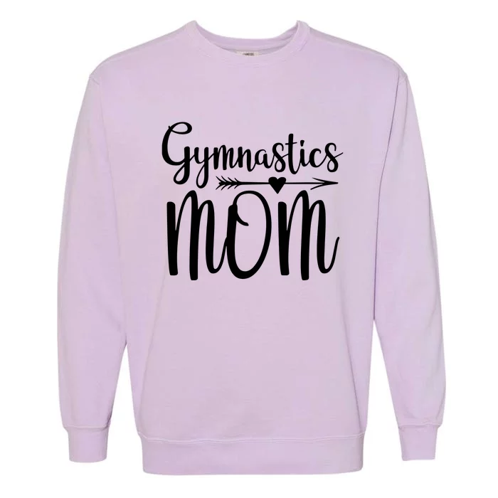 Gymnastics Mom Cute Gymnast Parent Garment-Dyed Sweatshirt