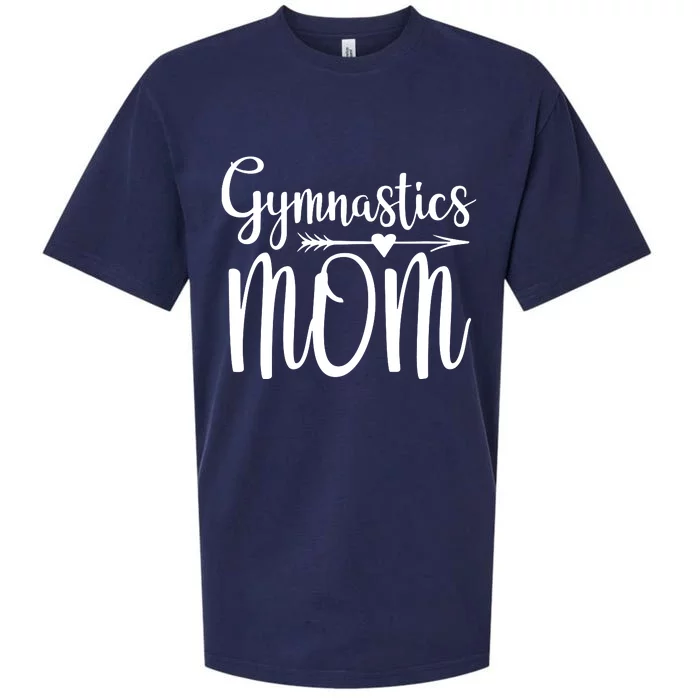 Gymnastics Mom Cute Gymnast Parent Sueded Cloud Jersey T-Shirt